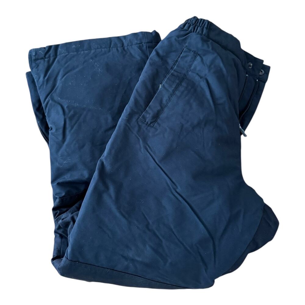 Lands' End black unisex ski snowboard pants aged 14 years